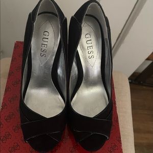 Guess black heels